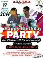 Happy birthday party Fast Food Ankatso II