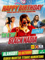 Happy Birthday - Tif A tif‍ Meizah‍ Black Nadia‍ Terrain Titanic Namontana‍