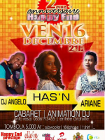 Has'n‍, Ariane‍ & Dj Angelo‍ - 2ème anniversaire Happy End