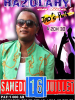 Hazolahy en concert au Jao's Pub