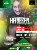 Heineken week end - Le Club Antanimena‍ avec Kikoo‍ , Dj Roddy‍ & Kin