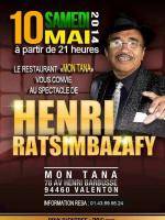 Henri Ratsimbazafy au restaurant