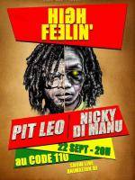 High feelin' avec Pit Leo & Nicky Di Manu au Code 110 Sisha Karaoke