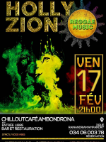 Holly Zion‍ reggae music au Chillout Café Ambondrona‍