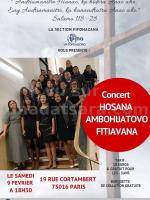 Hosana Ambohijatovo Fitiavana‍ - concert Paris