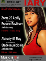 Iary en concert Stade Municipal Ambatolampy