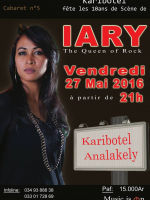 Iary the queen of Rock Karibotel Analakely