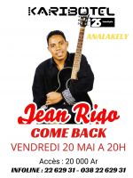 Jean Rigo en cabaret - Karibotel Twenty six Analakely