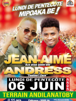 Jean Aimé, Andress - Terrain Andilanatoby
