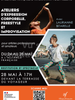 Ateliers d'expression corporelle freestyle et improvisation - AF - Antsiranana Diégo Suarez