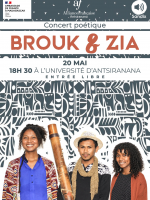 Concert poétique - Brouk & Zia - AF - Antsiranana Diégo Suarez
