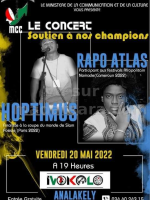 Concert soutien à nos champions - Hoptimus & Rapo Atlas  - Ivokolo Analakely