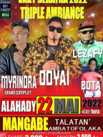 Odyai , Myrindra , Lezafy - Showcase - Mangabe Talatan'Ambatofolaka