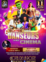 Soirée des danseurs en mode cinéma - Hotel de la poste