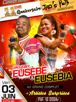 Jaojoby , Eusebia - 11è anniversaire - JAO'S PUB - Concert