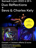Duo Réflections , Seva Berto , Charles kely - Les Chimères Saint Gaultier - Concert
