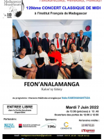 129è Concert classique de Midi - Feon'Analamanga - IFM - Institut Français de Madagascar