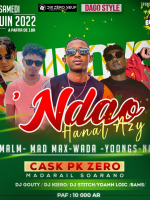 'Ndao hifety - Hanal'azy - Malm Martiora , Madmax , Wada , Yoongs n Nael - Showcase - Casc PK Zero Soarano (Madarail)