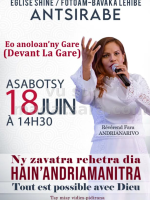 Révérend Fara Andrianarivo - Eglise Shine Antsirabe