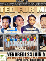 United for Mada - Concert - Koots Food Mahamasina - Notiaviko, Liantsoa Gabriel, Haja Agape , Tantely Messenger , Quinny Man, Hugues Rakotomalala , TheWorshippers, Saints'Phony
