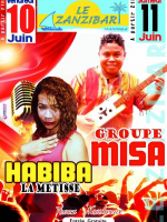Habiba, Groupe Misa - Concert - Discothèque Zanzibar