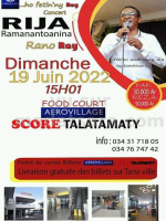 Rija ramanantoanina rano ray - Concert - Food Court Aerovillage Talatamaty