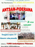 Antsam-piderana - Ny Ando Fitiavana, SVM Antsinanatsena Sabotsy Namehana, Antoko Mpihira Hosana - FJKM Ambohijatvo Fitiavana