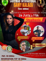Stéphanie , Tonton Pa , Tal Tamboho , José (Tarika Hasina) - Concert - Mioty Voary By Pass