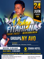 Rojo Ny Avo - Voky fitahiana - Zoara Hotel Camps des mariées Moramanga