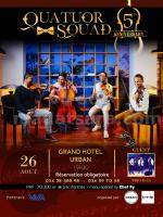 Quator Squad 5th anniversary - Concert - Grand Hôtel Urban Ambatonakanga - guest Trio II G5