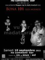 Bona 101 (Les Moines) - Showcase - No Comment Bar Isoraka