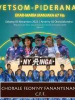 Ny Ainga vetsom-piderana - Ekar Maria Manjaka 67Ha