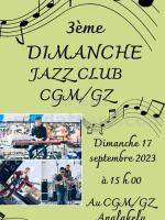 3ème dimanche du jazz club cgm