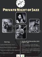 Private night of jazz