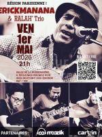 Erick manana & Ralah'Trio Concert Salle de La Buissoniiière Boutigny-sur-Essonne