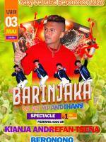 Barinjaka sy ny mpandihiny Showcase Kianja Andrefan-tsena Beronono
