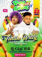 Tinah Chérie & Willy Duo de choc Showcase Le Glacier Analakely