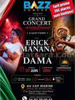 Erick manana & Dama Concert Cap Marine Saint-Pierre