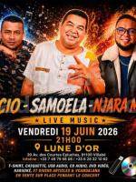 Princio, Samoela, Njara Marcel Concert Lune D'Or Villabé