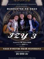Izy3 Concert Salle d'Oeuvre Ekar Soanierana