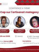 Conférence à thème Cap sur l'artisanat malagasy MED Tsaralalana Blanche Birger