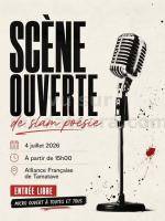 Slam Poésie Scène ouverte AF - Alliance Française Toamasina