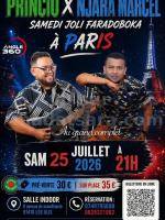 Njara Marcel & Princio Samedi joli faradoboka à paris Showcase Sport Indoor Les Ulis
