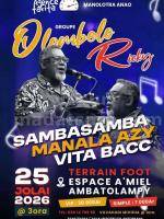 Sambasamba manala azy vita bacc Olombelo ricky Concert Espace A'Miel