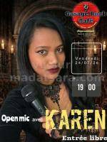 Open Mic avec Mahaliana Karen Garage Rock Café 67Ha