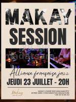 Makay session alliance française jazz makay lounge