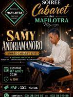 Soirée Cabaret chez Resto Mafilotra Majunga Be avec Samy Andriamanoro