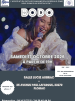 Bodo en Concert Salle Lucie Aubrac Floirac