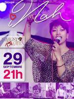 Inah en concert Piment Café Behoririka
