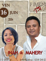 Inah‍ & Mahery‍ au Piment Café Behoririka‍